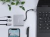 Natec Multi Port Fowler mini USB-C PD, USB 3.0, HDMI 4K
